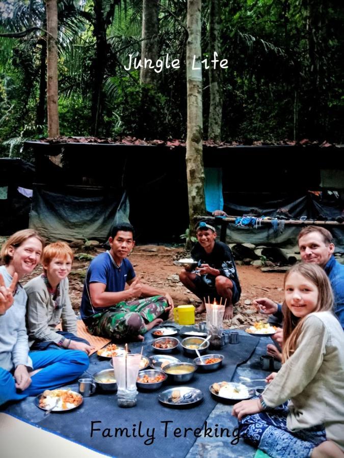 Jungle Life Guest House - Trekking & Transport Only Book With Us Bukit Lawang Eksteriør bilde